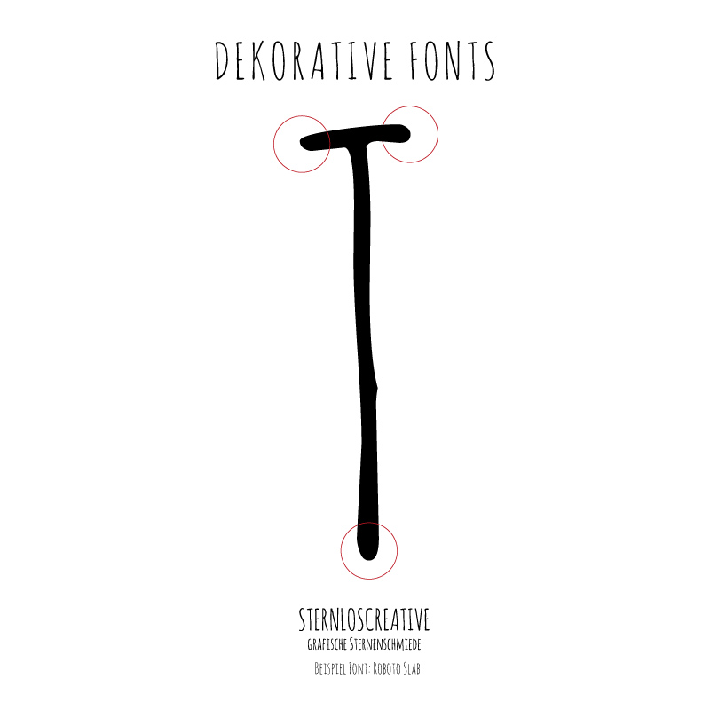 Dekorative Fonts | sternloscreative