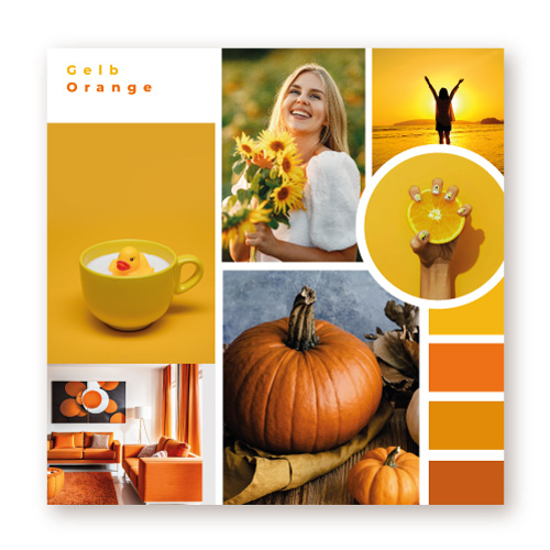 Branding Color – Gelb & Orange
